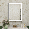 Bathroom Vanity Mirror With Black Aluminum Framed | 5 Years Warranty
