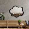 Cloud Black Wall Mirror Decor