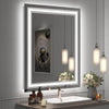 Fenry Rectangle Led Wall Mirror With Defogger