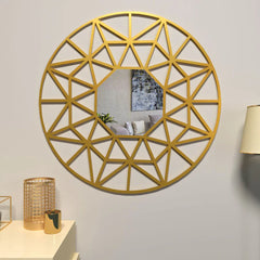 Geometric Wall Art Mirror