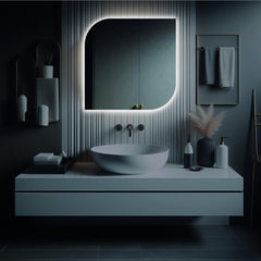 Leaflet Backlit Led Wall Mirror | 5 Years Warranty