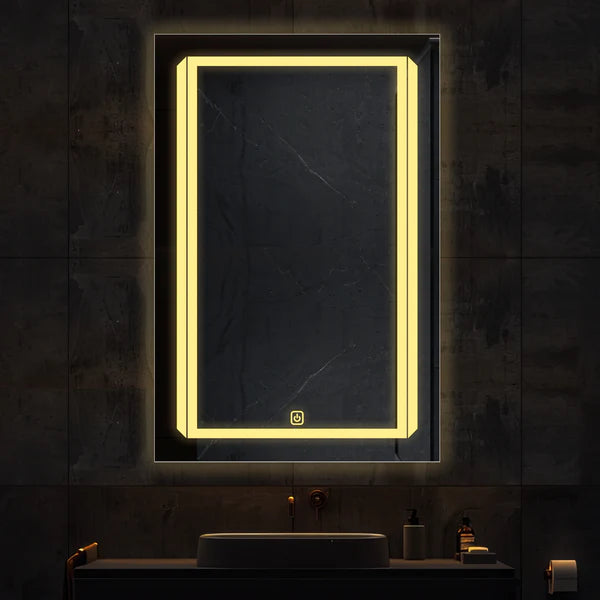 Multi Step Line Led Bathroom Wall Mirror | 5 Years Warranty