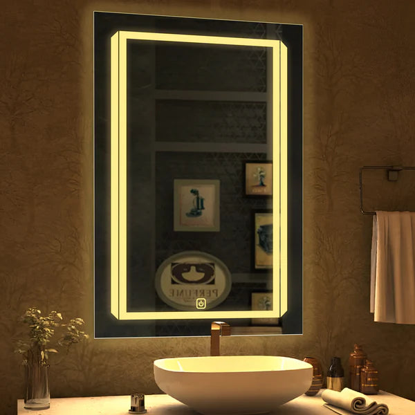 Multi Step Line Led Bathroom Wall Mirror | 5 Years Warranty