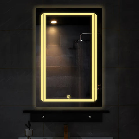 Multi Step Line Led Bathroom Wall Mirror | 5 Years Warranty