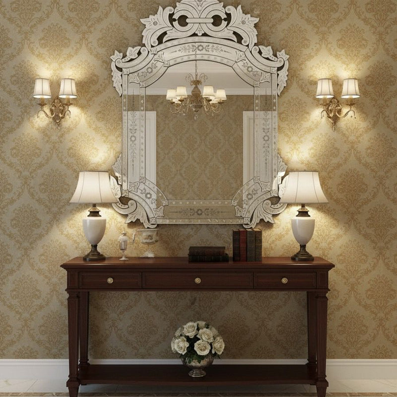 Wall Art Luxe French Mirror