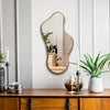 Vallirie Irregular Framed Wall Mirror