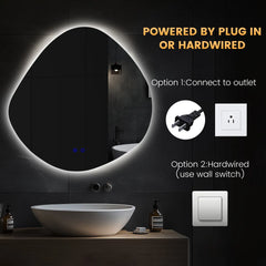 Wrounght Backlit Led Mirror With Anti Fog | 5 Years Warranty